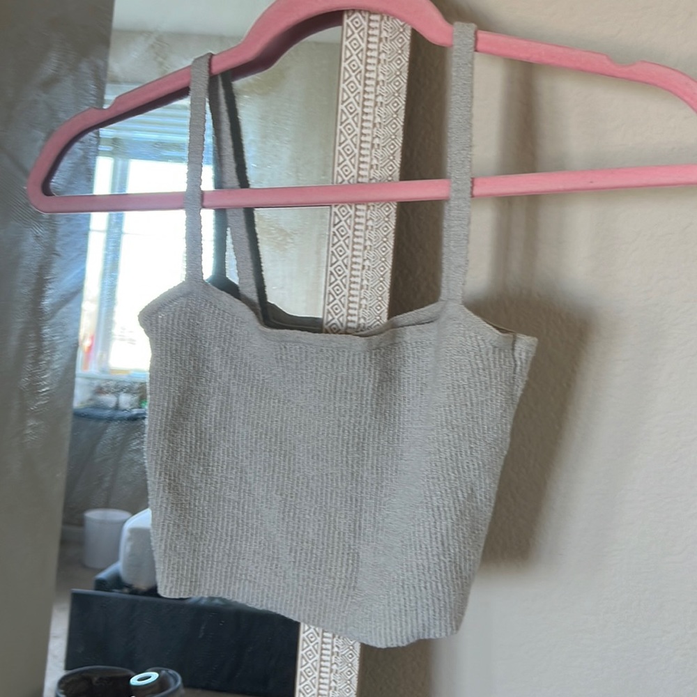 Madewell beige tank (size xxs) but fits like small